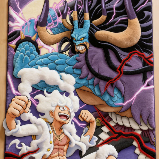 Luffy vs Kaido Rug