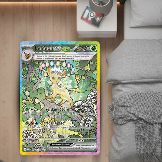 Leafeon Card Rug