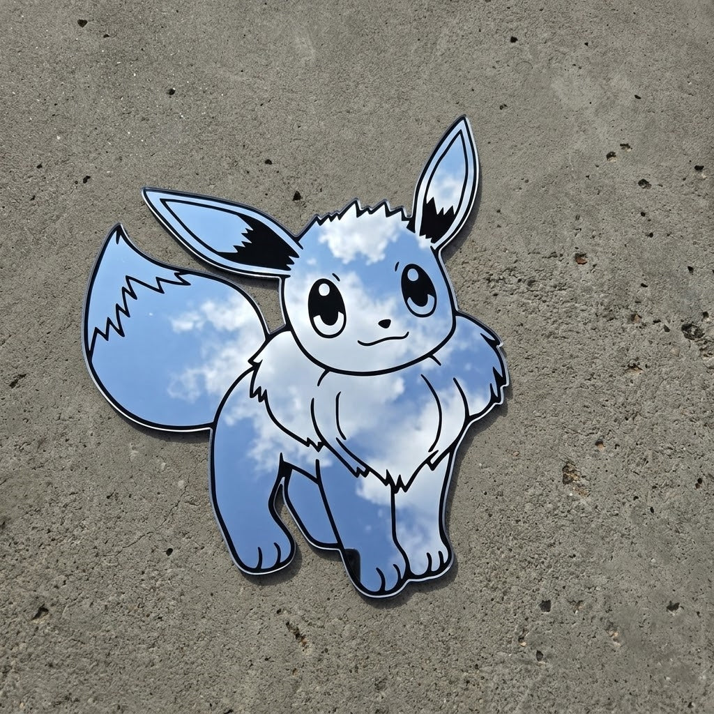 Cute Eevee Shaped Mirror
