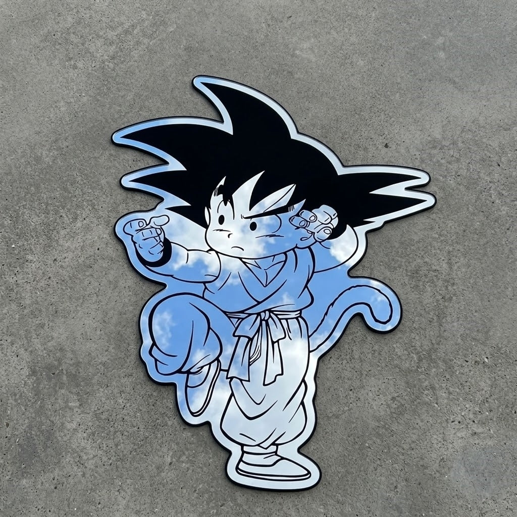 Kid Goku Shaped Mirror