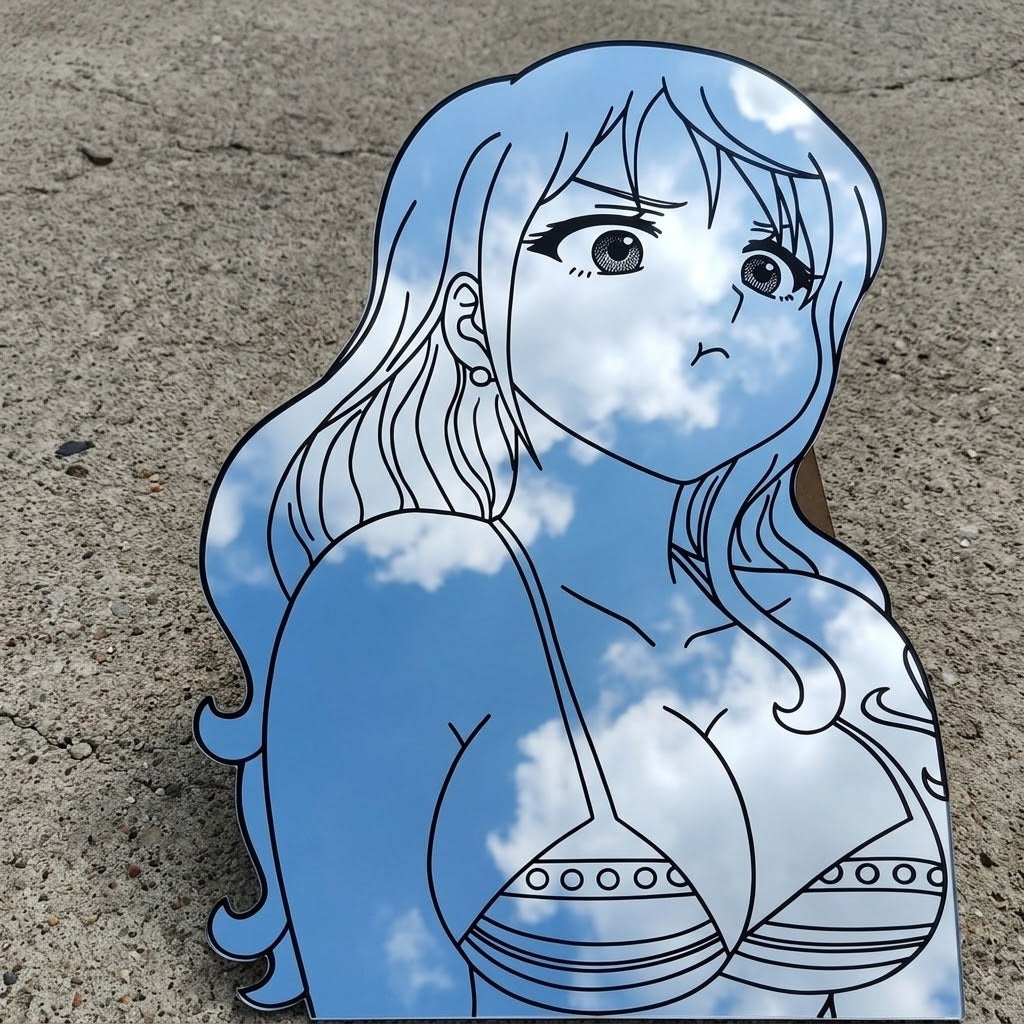 Nami Anime Shaped Mirror