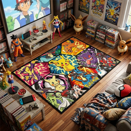 Pokémon Battle Scene Rug