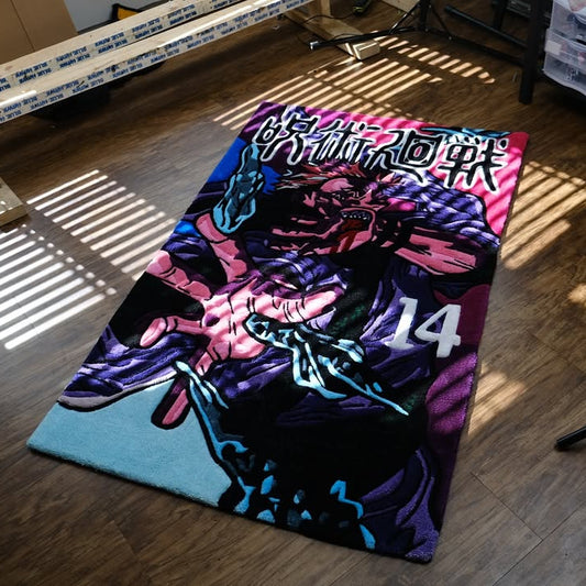 Ryomen Sukuna Anime Rug