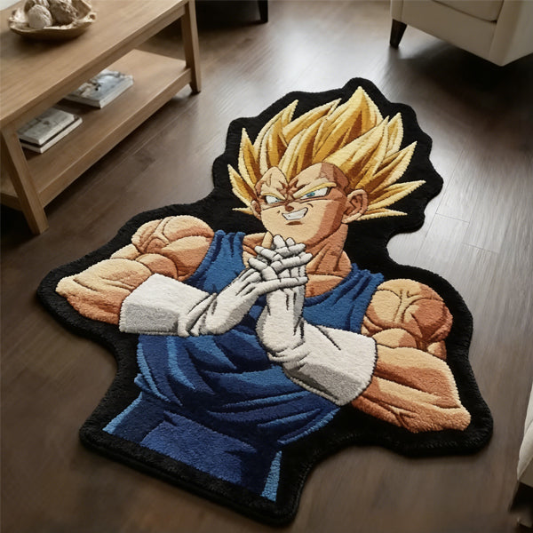 Majin Vegeta Anime Rug