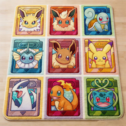 Pokémon Headshot Rug