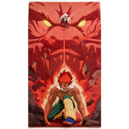 Might Guy Eight Gates Rug