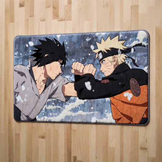 Naruto vs Sasuke Rug