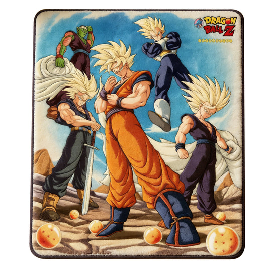 Dragon Ball Z Super Saiyan Warriors Rug