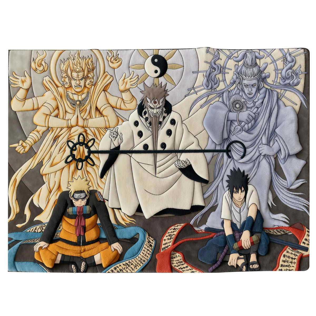 Naruto Six Paths Sage & Rinnegan Legacy Rug