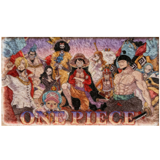 Luffy & Straw Hat Crew Battle Rug