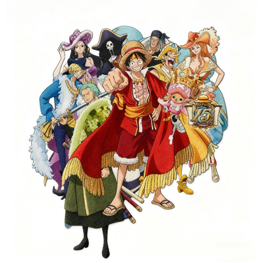 Luffy & Straw Hat Crew Battle Rug