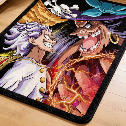 Luffy vs Blackbeard Rug