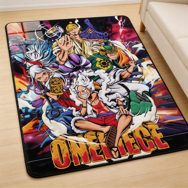 One Piece Onigashima War Rug