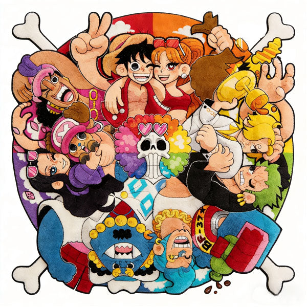 One Piece Luffy Crew Rug