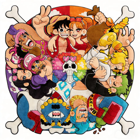 One Piece Luffy Crew Rug