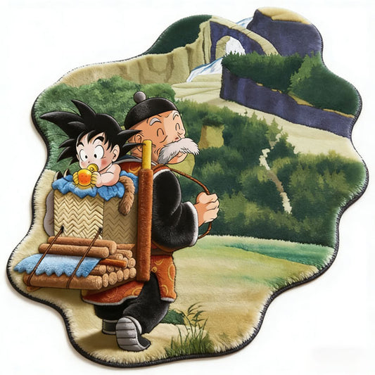 Goku & Grandpa Gohan Rug