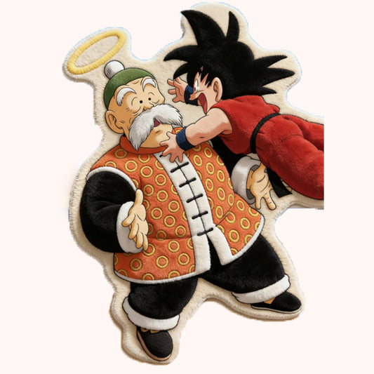 Goku & Grandpa Gohan Rug
