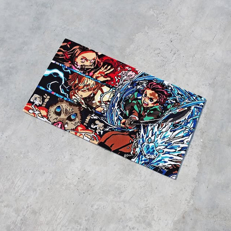 Main Characters Pyramid Rug