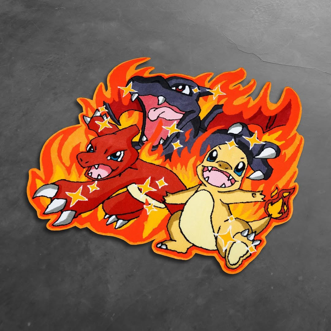 Pokémon Charizard Rug