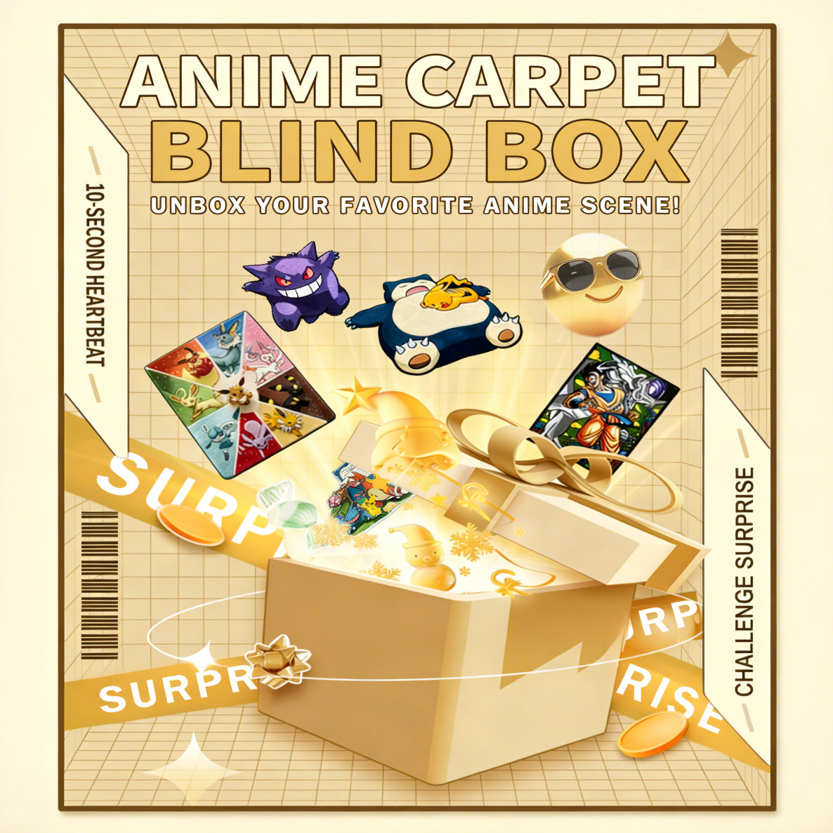 Anime Rug Mystery Box – Limited Blind Box Edition