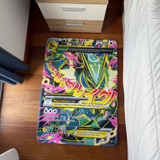 Rayquaza Card Rug