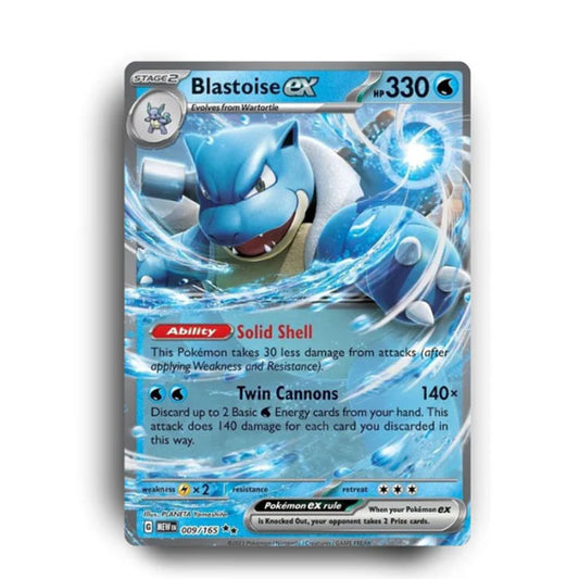 Blastoise Pokémon Card Rug