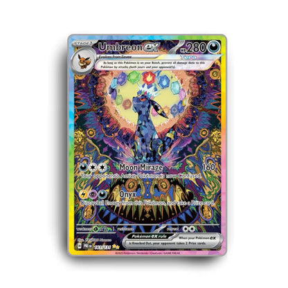 Umbreon Pokémon Anime Card Rug
