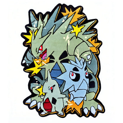 Larvitar : Tyranitar Rug