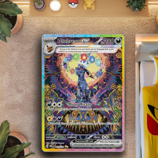 Umbreon Pokémon Anime Card Rug