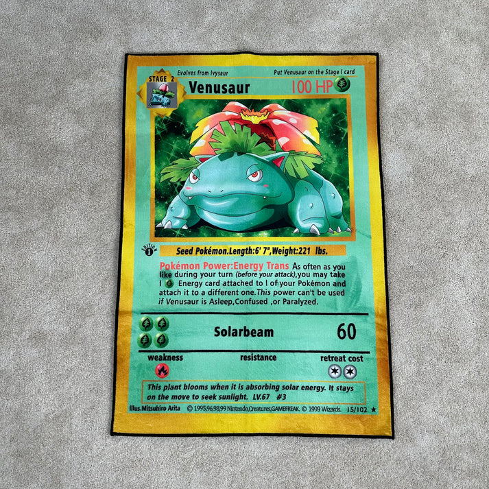 Venusaur Card Rug