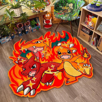 Charizard Pokémon Area Rug