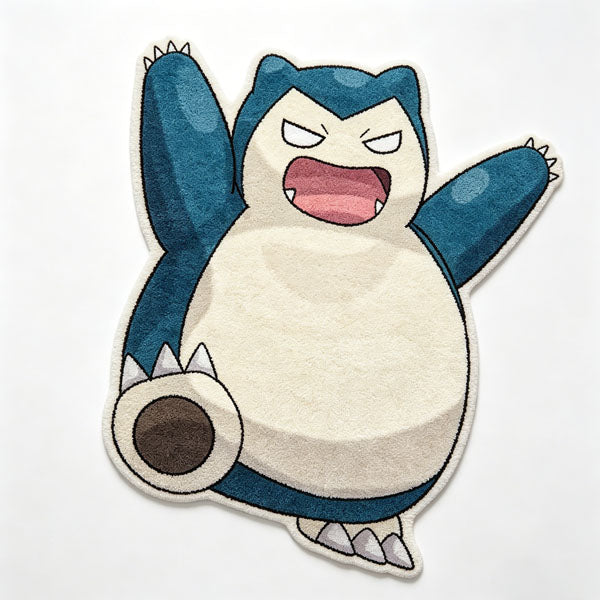 Angry Snorlax Rug