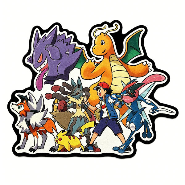Ash’s Ace Pokémon Team Rug
