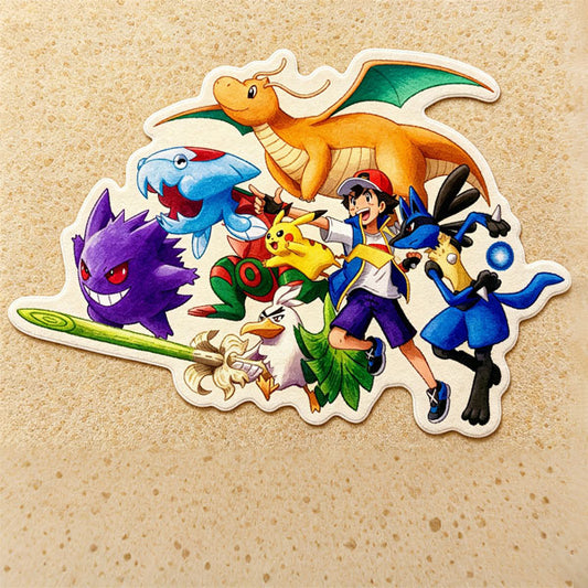 Ash’s Pokémon Team Rug