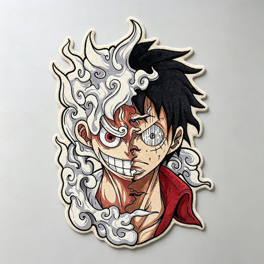 Black & White Luffy Rug