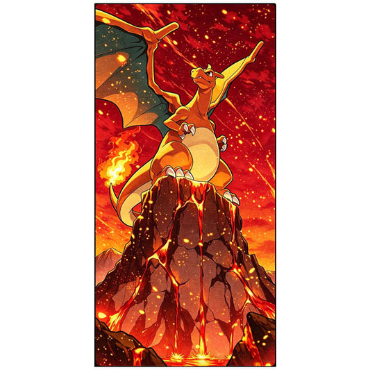 Charizard: The Fire Emperor Rug