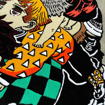 Main Characters Pyramid Rug