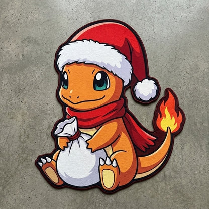 Christmas Charmander Rug
