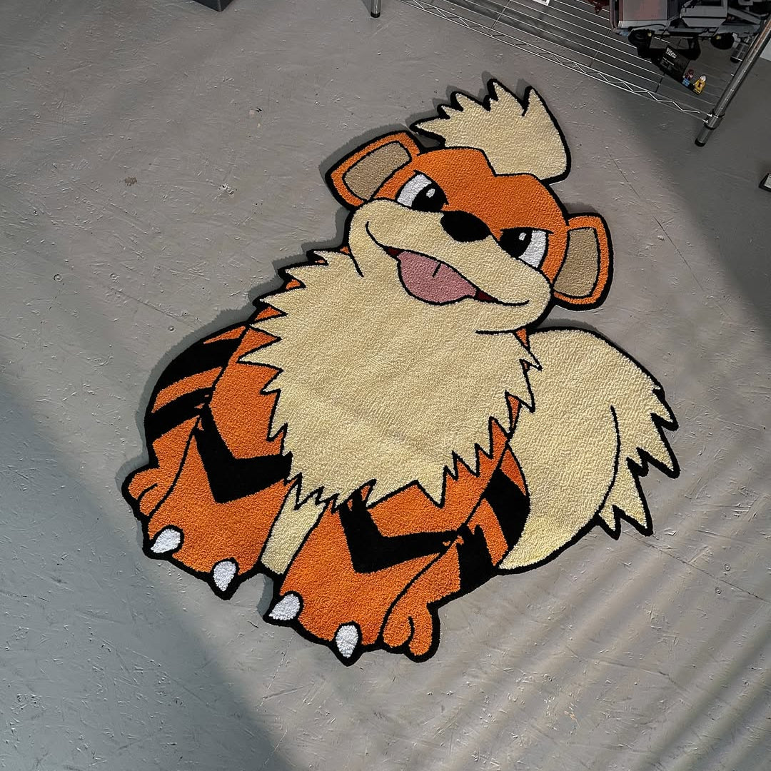 Pokémon Growlithe Rug