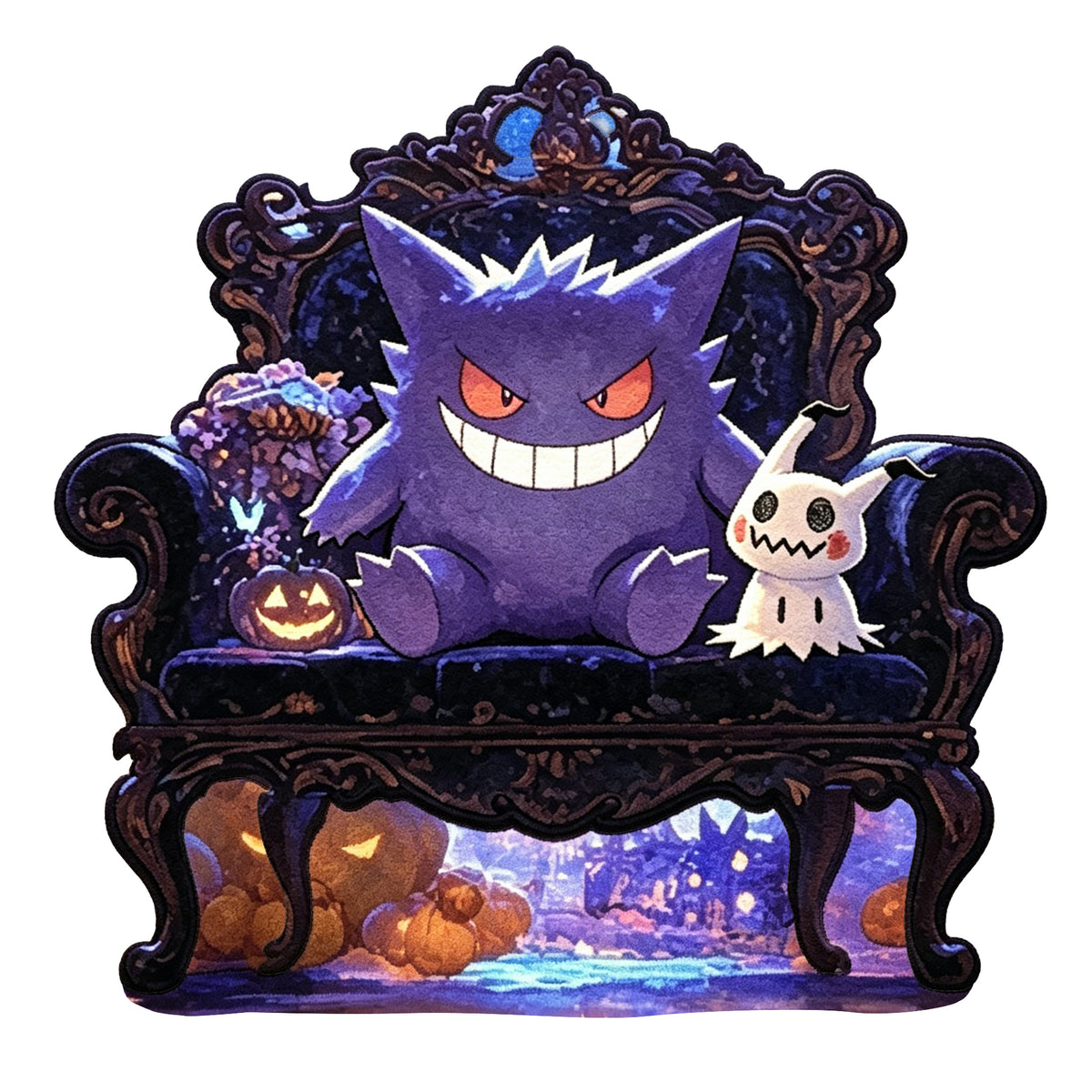 Crowned Gengar Rug