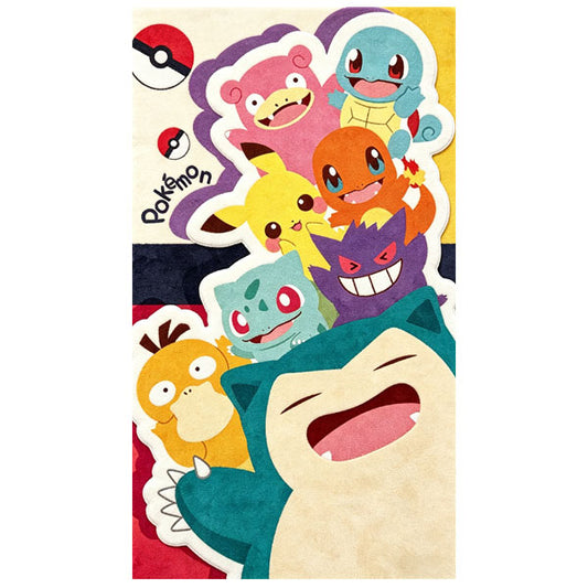 Cute Pokémon Character Rug
