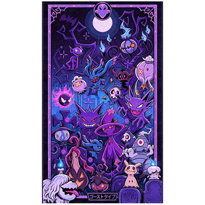 Dark-Type Pokémon Anime Rug - Halloween Limited Edition