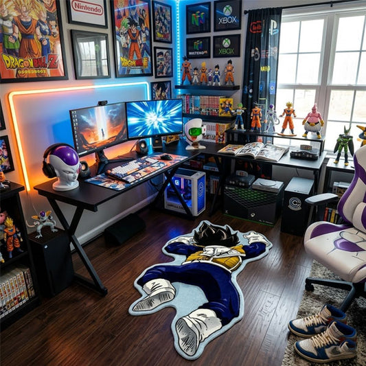 Defeated Vegeta Rug