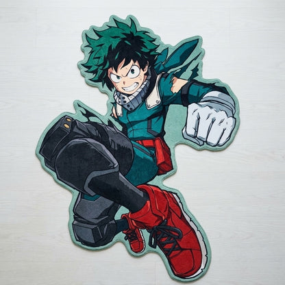 Deku Anime Shaped Rug