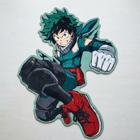 Deku Anime Shaped Rug