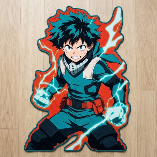 Deku MHA Shaped Rug