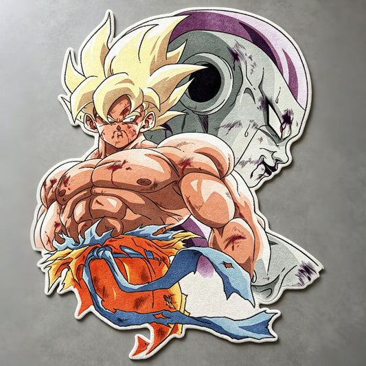 Epic Goku vs Frieza Battle Rug