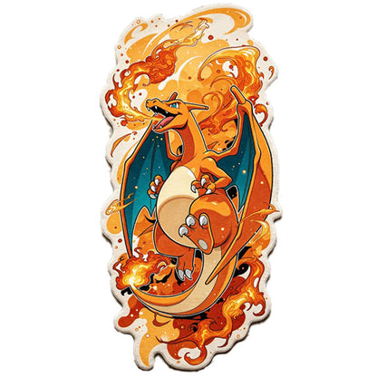Flame King Charizard Rug