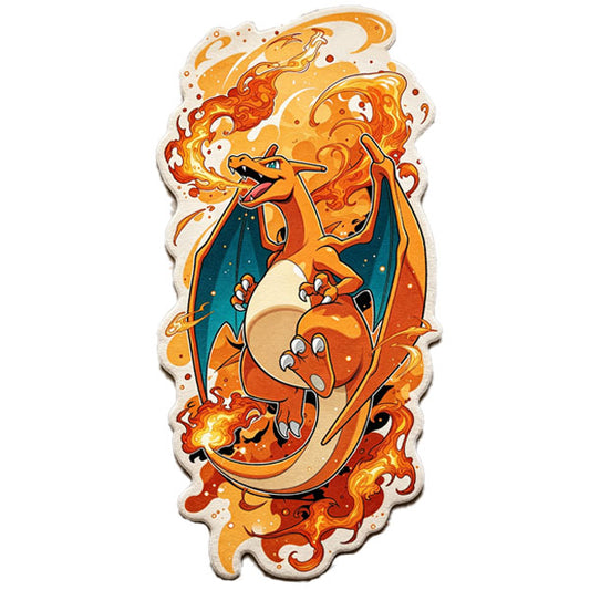 Flame King Charizard Rug