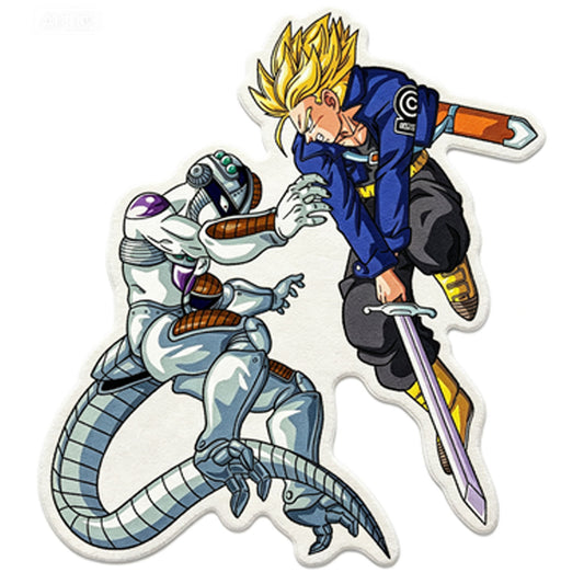 Future Trunks Slicing Frieza Rug